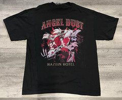 Angel Dust Hazbin Hotel Cotton Shirt Unisex Concert S to 5XL TR127
