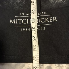 Suicide Silence Mitch Lucker In Memoriam T-Shirt (Unisex L/Black) READ DESC.