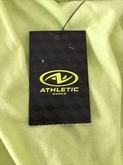 ATHLETIC WORKS DRIWORKS Brt. Yellow-Green Short Sleeve Crew Neck T-Shirt Sz L