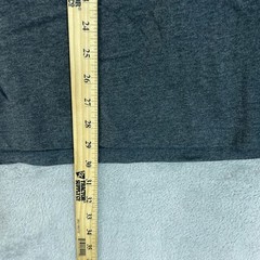 Slate & Stone Men’s XL Gray & Black Long Sleeve T-Shirt Cotton F1386