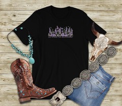 Peaceful Paradise: Lay Among The Wildflowers, Unisex Comfortable Bella + Canvas