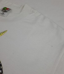 Vintage 90s Butterfly Garden Art Print Shirt Vtg Nature Flowers USA Multicolor