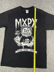 Vtg MXPX Left Coast Punk T-Shirt Mens Medium Punk Band Tee Warped Grunge Y2K