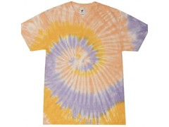 Pick a Multi-color Rainbow Tie Dye T-Shirts 100% Cotton Kids & Adults