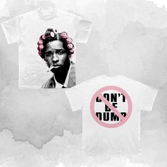 Double Sided Asap Rocky Pink Rollers T-shirt
