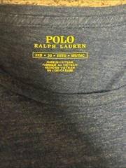 Polo Ralph Lauren Classic Fit Pocket T-Shirt Men’s 3XB 3X Big Blue Heather