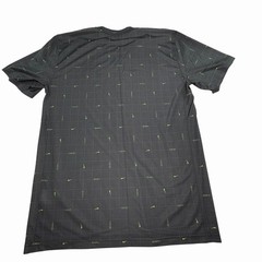 Nike Men’s The Nike Tee Dri-Fit Anti Odor Training Shirt All Over Grid & Logo M
