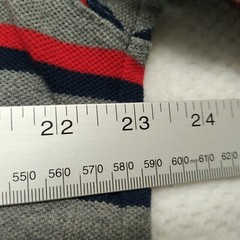 Foundry Mens Shirt Size XLT Red Striped Short Sleeve Cotton Collared