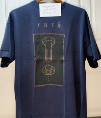 RUSH shirts LOT # 2 of 12 Shirts L and XL