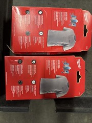 2- Packs Milwaukee Workskin 414G-XL Lightweight Performance Tee Shirt Gray