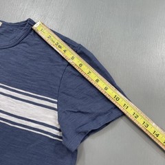 Marine Layer Shirt Mens Medium Slub Cotton Crew Striped Casual Beach Surf Tee T