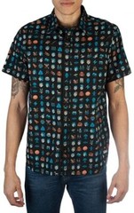 Fallout Video Game Icons Black Woven Mens T-Shirt New