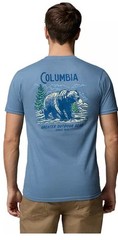 Columbia Men’s Arrr Graphic T-Shirt Size 2XL Color Steel Blue