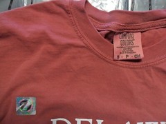 Small NWOT Delaware fall formal 2018 D1 athletics comfort colors Shirt