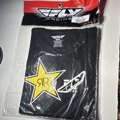 Fly Racing Rockstar Energy T-Shirt Black Men’s Size Large New With Tags