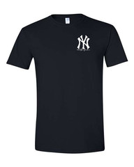 NY Yankees Left Chest Graphic Logo, TEES, New York Baseball Unisex. All Sizes!!