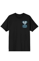 DC Comics Superman Lightning Graphic Men’s T-Shirt Size Medium Black