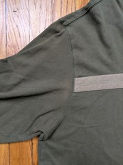 Vintage Eddie Bauer Shirt Mens XL Green Striped Long Sleeve Crew Neck