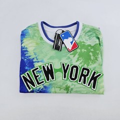 Pro Standard MLB New York Yankees Pro Team Mens LARGE L Multi Dip Dye Shirt NEW