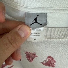 90’s Jordan Brand XL White Since 85 Jumpman Sneaker T-Shirt Short Sleeve