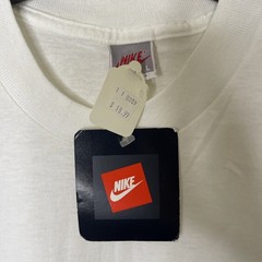 Vintage NWT 90s Just Do It Tennis Block Tag T-shirt Single Stitch Shirt Size L