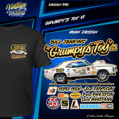 Grumpy’s Toy VI 69 Camaro (330) T-Shirt
