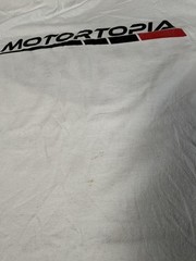 Motortopia Shirt Mens 2XL White Street Trucks Show Off Series Back Print