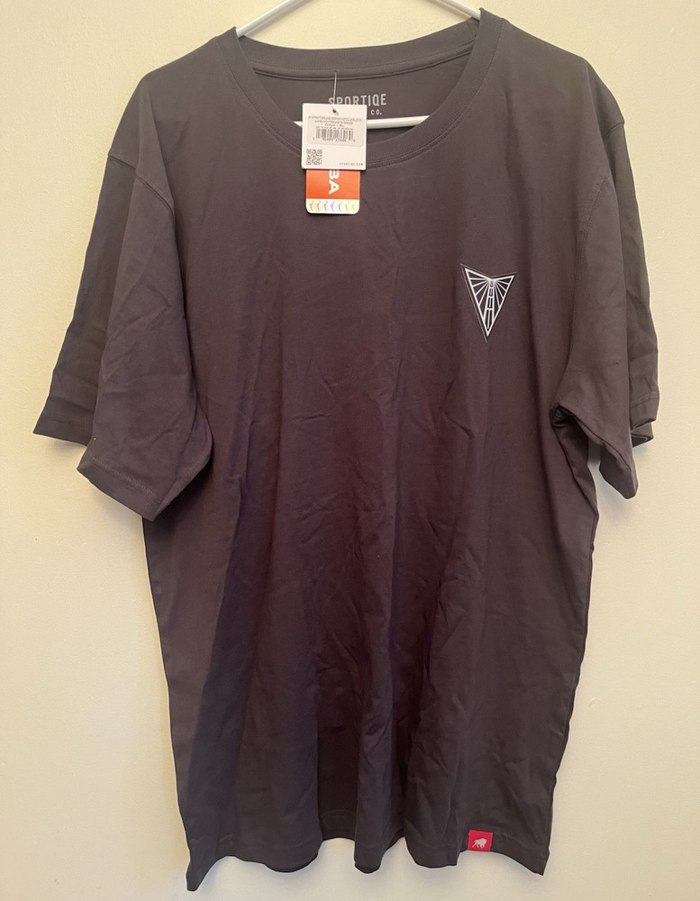 Sportiqe WNBA Golden State Valkyries Graphic Logo Charcoal T-Shirt Unisex XL