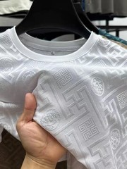 Men’s Breathable Ice Silk T-shirt Lightweight Summer Casual Designer Tee New