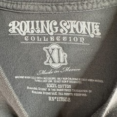 Rolling Stone Collection Shirt Mens Extra Large Gray Cyber Wings Guitars