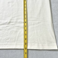 Hanes Beefy-T Heavyweight Cotton T-Shirt Cream Blank Plain Men’s Size XL NWT