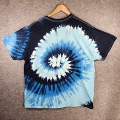 Tie-Dye Colortone T-Shirt Men 2XL Spiral Psychedelic Cotton Tee Retro Streetwear