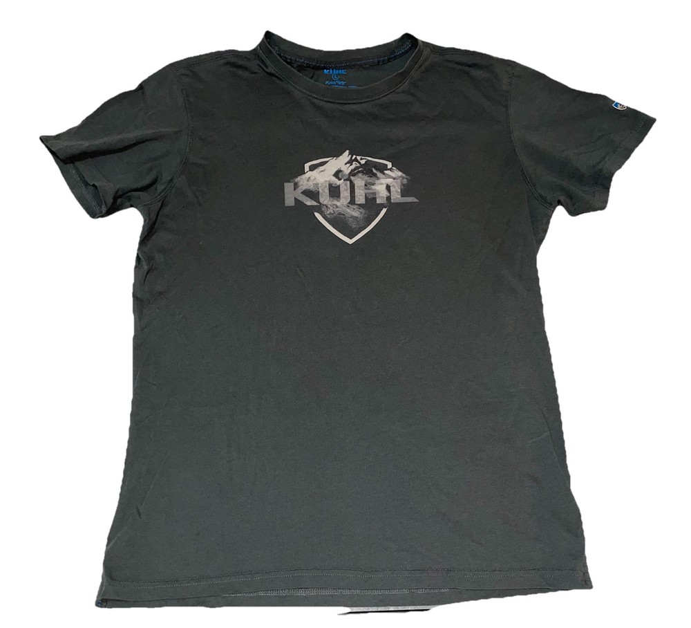 Kuhl Shirt Mens Large Short Sleeve Crew Neck Casual Lightweight