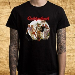 Caddyshack Golf Caddy Men’s Black T-Shirt Size S-5XL