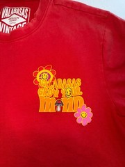 Valabasas Vintage Red Grow Your Mind Mushroom Graphic T-Shirt Size Large