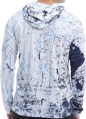 Men’s UPF 50+ Sun Hoodie Long Sleeve Fishing Shirt Lightweight Quick Dry