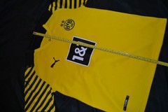 T Shirt Football Borussia Dortmund 2021-2022 Puma Yellow Black Small Haaland 9