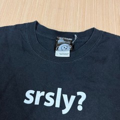 Vintage y2k Think Geek srsly T Shirt Internet Funny Large Think Geek Humor