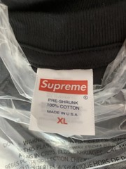 Supreme Standard Tee ‘Black’ Size XL SS24 Brand New Authentic Ships Fast