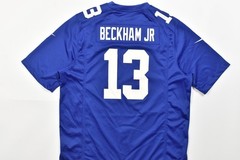 Nike NFL New York Giants Odell Beckham Jr #13 On Field Jersey Royal Blue Men 2XL