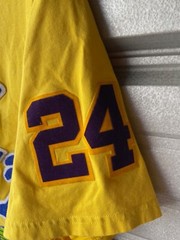 Eternity BC/AD Los Angeles GRAPHIC Embroidered Yellow T-Shirt Kobe Men’s XL
