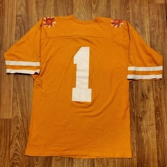 Vtg 90s Tennessee Vols Jersey Adult XL Orange 1992 Fiesta Bowl Russell Athletic