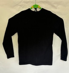 Iron Heart Heavy Weight Knit Wear Crewneck long sleeve Black Large Japan