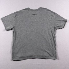 Essentials Fear Of God T Shirt Mens Medium Heather Gray Cotton Rayon Poly Blend