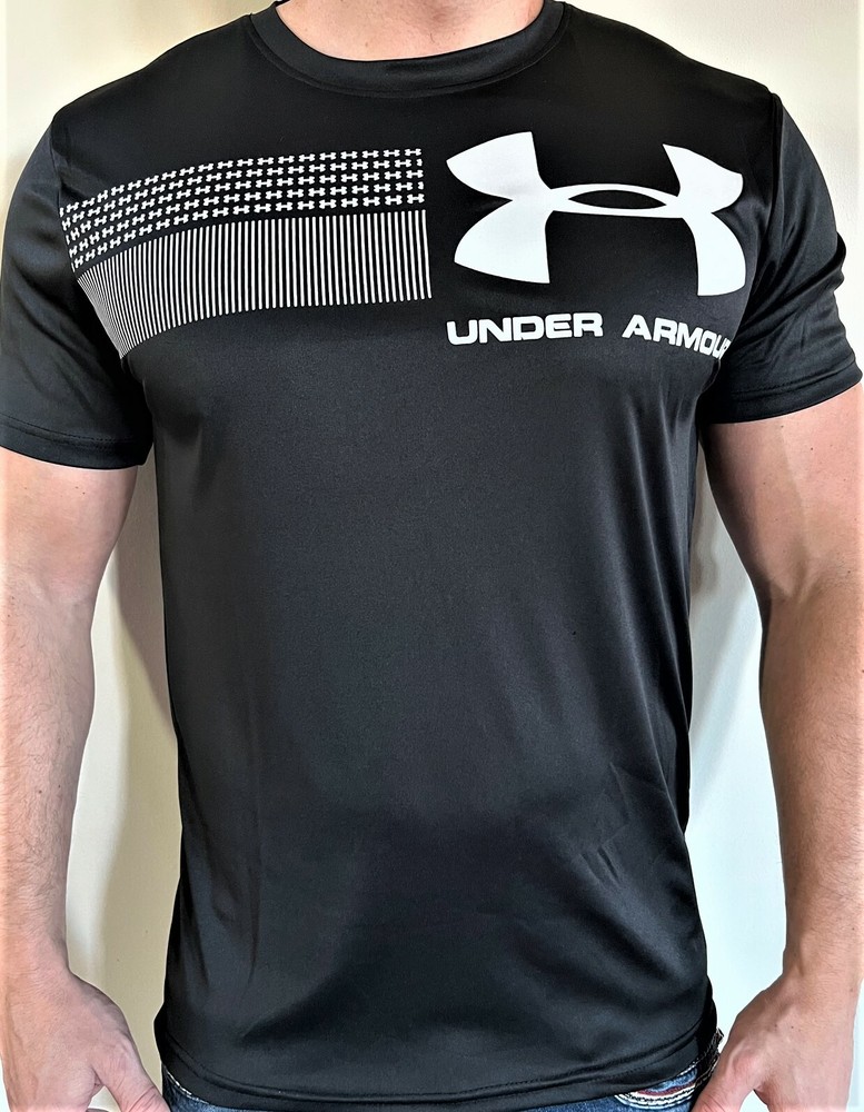 UA Under Armour Men’s Logo Tee Top Athletic Muscle Gym Shirt New With Tags