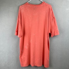 Nike JDI Just Do It Graphic T Shirt Coral Mineral Wash Oversized Distressed L
