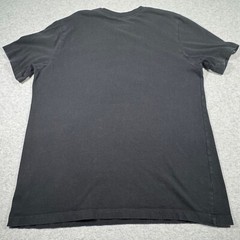 Nike Shirt Adult Large Black Big Swoosh Athletic Sports Outdoors Workout Mens