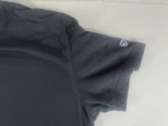 Kuhl Shirt Mens Extra Large Gray Wildfibre Crewneck Casual Hiking Cotton Outdoor
