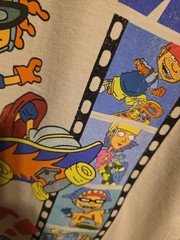Rocket Power Cartoon Vintage Style T Shirt