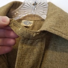 Civil War men’s long sleeve shirt wool tweed “Duquesne” OLD antique